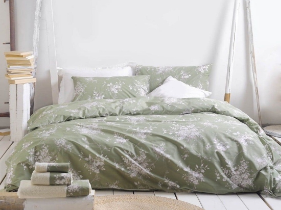 Μαξιλαροθήκες Mathilde (Σετ 2τμχ) Green Ρυθμός 50Χ70 50x70cm 100% Βαμβάκι