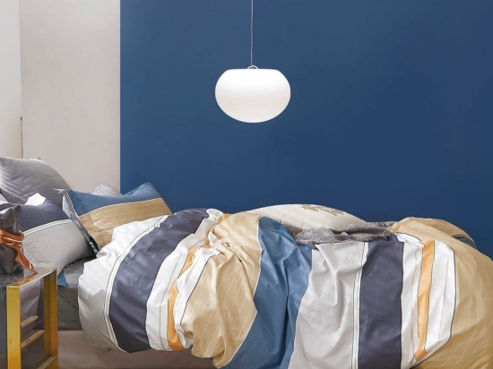 Σεντόνια Randall (Σετ 4τμχ) Beige-Grey Ρυθμός Υπέρδιπλo 230x260cm 100% Βαμβακοσατέν