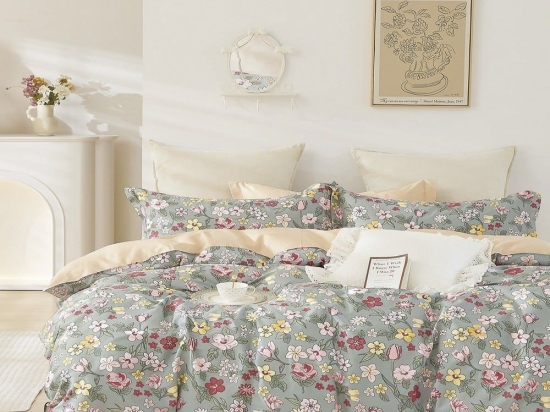 Πάπλωμα Vibrant (Σετ 3τμχ) Multi Ρυθμός Υπέρδιπλo 220x240cm 100% Βαμβακοσατέν