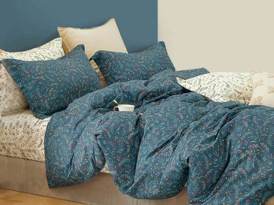 Σεντόνια Tania (Σετ 4τμχ) Multi Ρυθμός Υπέρδιπλο 230x260cm 100% Βαμβακοσατέν