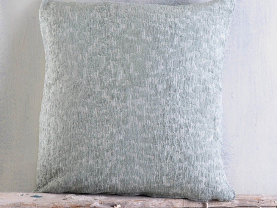 Μαξιλαροθήκη Διακοσμητική Kober Grey Ρυθμός 40Χ40 Chenille,Βαμβάκι,Polyester