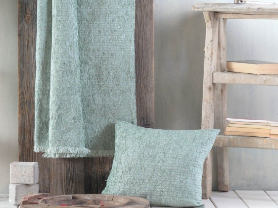 Ριχτάρι Rachell Veraman Ρυθμός Πολυθρόνα 160x180cm Chenille,Βαμβάκι,Polyester