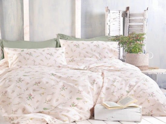 Παπλωματοθήκη Fern (Σετ 3τμχ) Somon Ρυθμός Υπέρδιπλo 220x250cm 100% Βαμβάκι
