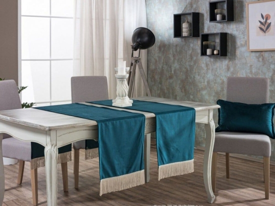 Τραβέρσα Velvet 13 Turquise Teoran 40Χ160 Acrylic