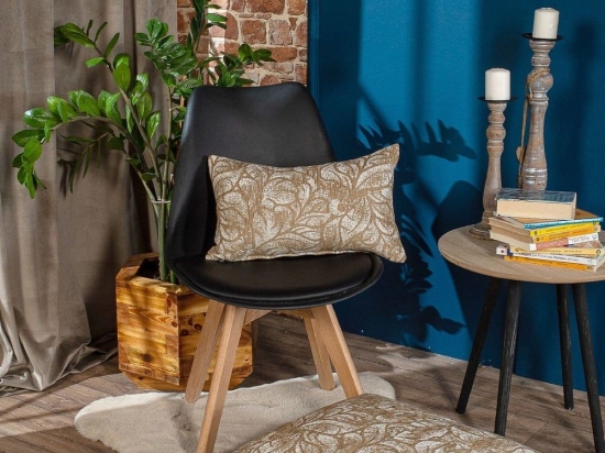 Μαξιλαροθήκη Διακοσμητική Alabama 02 Beige Teoran 30X50 Ακρυλικό-Πολυέστερ
