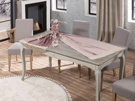 Τραβέρσα (Sari) Velvet 12 Purple Teoran 65X200 Βαμβάκι-Ακρυλικό