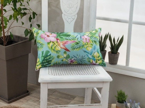 Μαξιλαροθήκη Διακοσμητική Morella Multi Teoran 30X50 30x50cm Βαμβάκι-Πολυέστερ