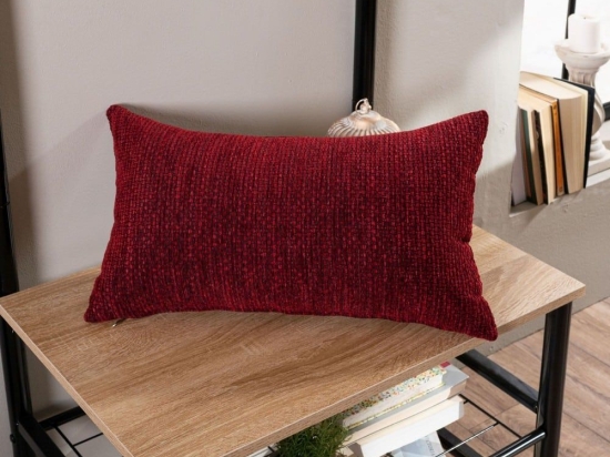 Μαξιλάρι Διακοσμητικό (Με Γέμιση) Minessota 10 Wine Teoran 30X50 Ακρυλικό,Βαμβάκι, Polyester