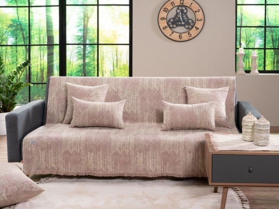 Ριχτάρι Nebraska 12 Apple Teoran Τριθέσιο 180x300cm Ακρυλικό,Βαμβάκι, Polyester