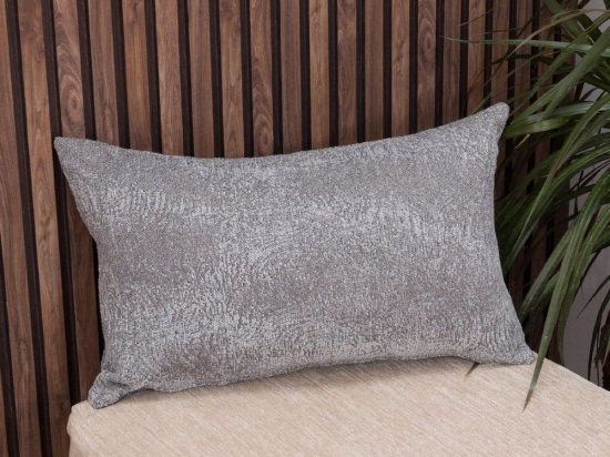 Μαξιλαροθήκη Διακοσμητική Cincinnati 11 Grey Teoran 30X50 Ακρυλικό,Βαμβάκι, Polyester
