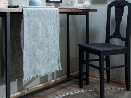 Τραβέρσα Melrose 13 Mint Teoran 45X180 Ακρυλικό,Βαμβάκι, Polyester