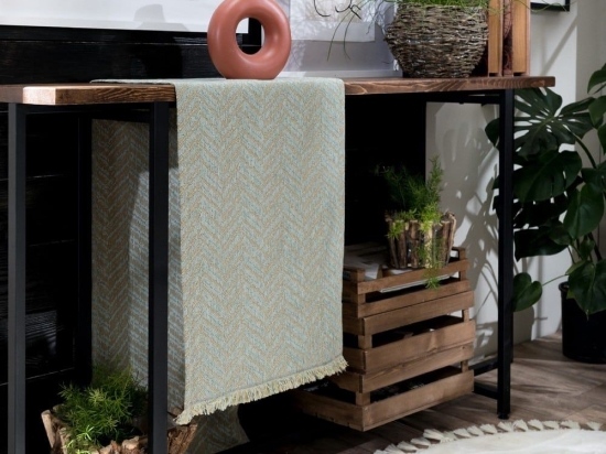 Τραβέρσα Niagara 13 Mint Teoran 45X180 Ακρυλικό,Βαμβάκι, Polyester