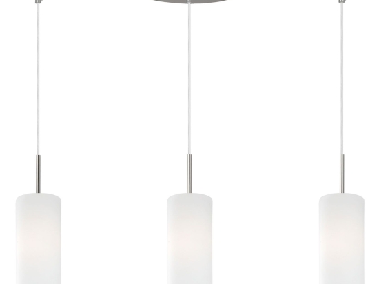 Φωτιστικό Οροφής Troy 3 85978 White Eglo Μέταλλο,Γυαλί