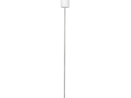 Φωτιστικό Δαπέδου Troy 3 85982  White Eglo Μέταλλο,Γυαλί