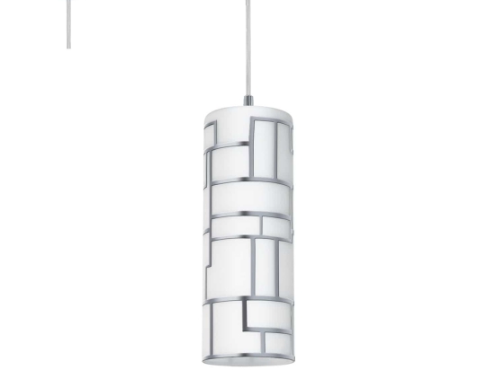 Φωτιστικό Οροφής Bayman 92562 White Eglo Μέταλλο,Γυαλί