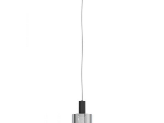Φωτιστικό Οροφής Gorosiba 98752 Black-Clear Eglo Μέταλλο,Γυαλί