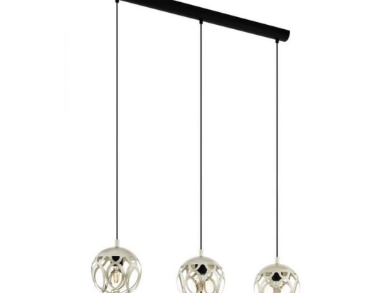 Φωτιστικό Οροφής-Ράγα Mirtazza 99072 L-880 Champagne Eglo Μέταλλο