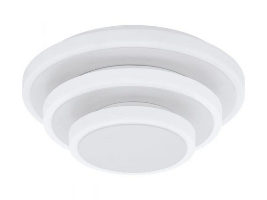 Φωτιστικό Οροφής-Πλαφονιέρα Led Elgvero 98676 3000K White Eglo Μέταλλο,Πλαστικό