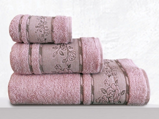 Πετσέτα Themis Lila Sb Home Προσώπου 50x90cm 100% Βαμβάκι