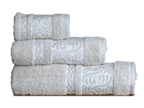 Πετσέτα Enry Crystal Sb Home Χεριών 30x50cm 100% Βαμβάκι