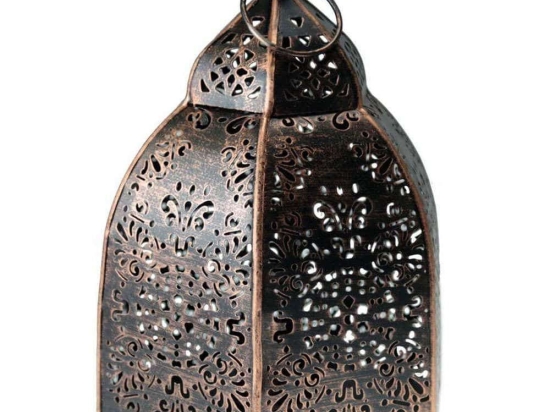 Φανάρι NALT160 17,5x17,5x21cm Black Μέταλλο