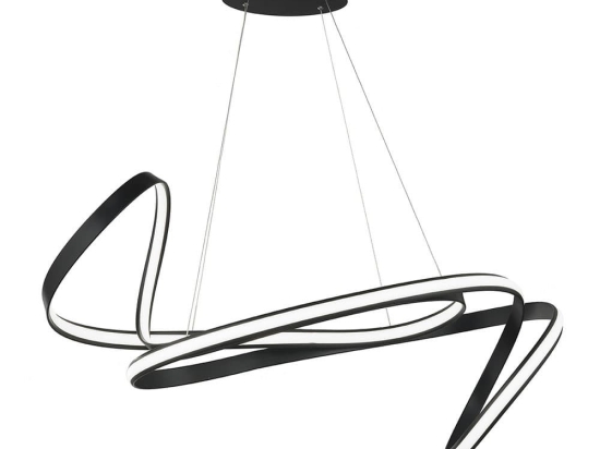Φωτιστικό Οροφής Led Fly SO.FLY/NERO Black Ondaluce Μέταλλο
