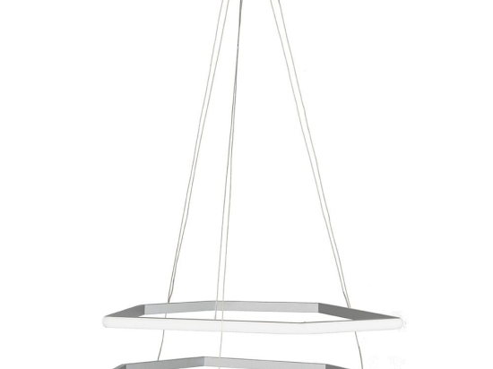 Φωτιστικό Οροφής Led Stardust SO.STARDUST/2-Silver Ondaluce Μέταλλο