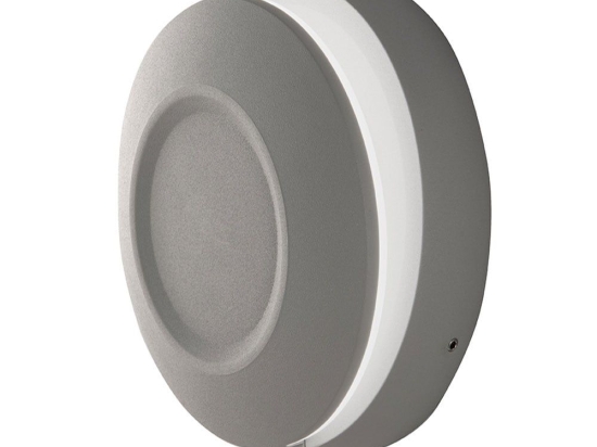Φωτιστικό Τοίχου - Απλίκα Led Turn AP.TURN/Silver Ondaluce Μέταλλο,Γυαλί