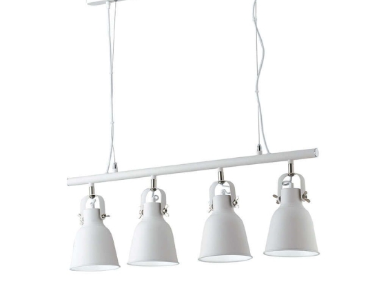 Φωτιστικό Οροφής - Ράγα I-Legend-S4 Bco White Luce Ambiente Design Μέταλλο