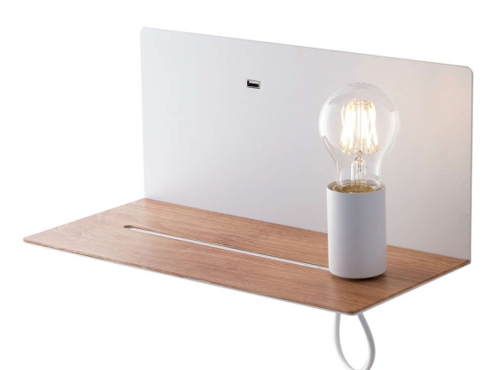 Φωτιστικό Τοίχου - Απλίκα I-Flash-AP BCO 8031414869688 White Luce Ambiente Design Μέταλλο