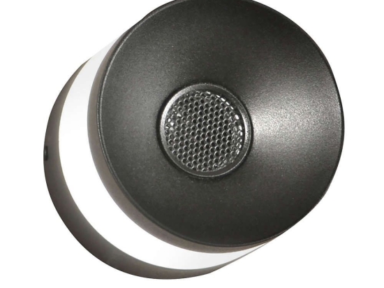 Φωτιστικό Τοίχου Με Ηχείο Led Billie 3465-21-101 8W 720Lmn 3000K Black Fabas Luce Μέταλλο