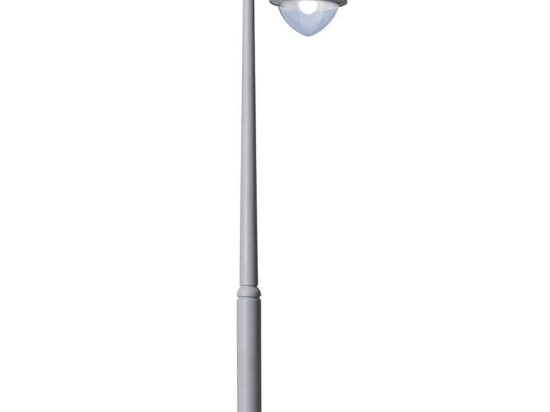 Φωτιστικό Δαπέδου Ektor 2500 Midipilar/Vivi 400 1L Grey Fumagalli