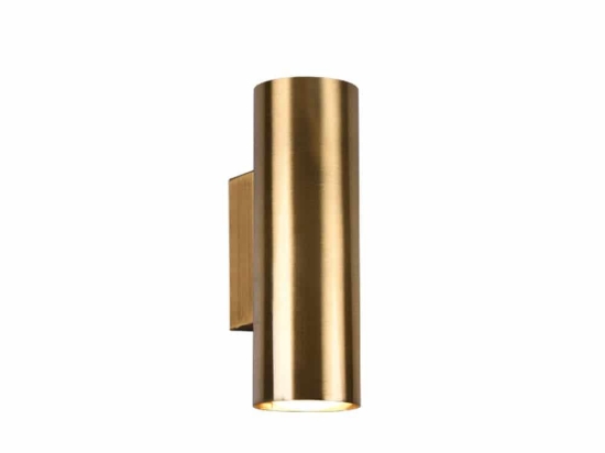 Φωτιστικό Τοίχου - Απλίκα Marley 212400204 2xGU10 35W 6x8x18cm Brass Mat Trio Lighting Μέταλλο