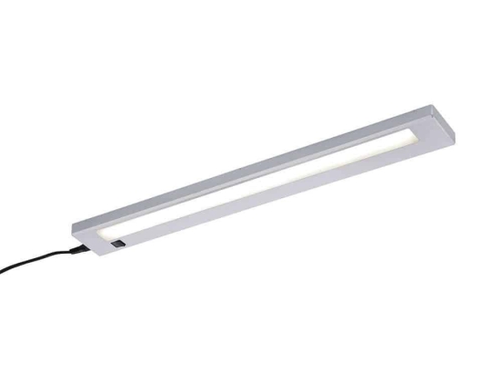 Γραμμικό Φωτιστικό Alino 272970787 55x7cm 7W 600lm 3000K Titanium Trio Lighting Πλαστικό