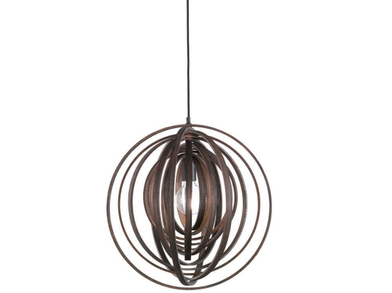 Φωτιστικό Οροφής Boolan 305900126 Brown Trio Lighting Ξύλο