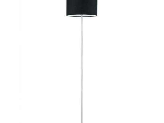 Φωτιστικό Δαπέδου Hotel 401100102 Black Trio Lighting Μέταλλο,Ύφασμα