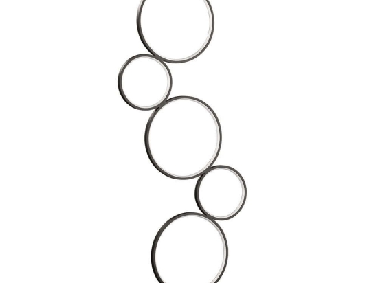 Φωτιστικό Δαπέδου Rondo 422610532 Anthracite Trio Lighting Μέταλλο