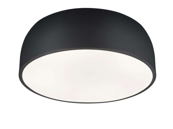 Φωτιστικό Οροφής - Πλαφονιέρα Baron 609800432 Black Trio Lighting Μέταλλο