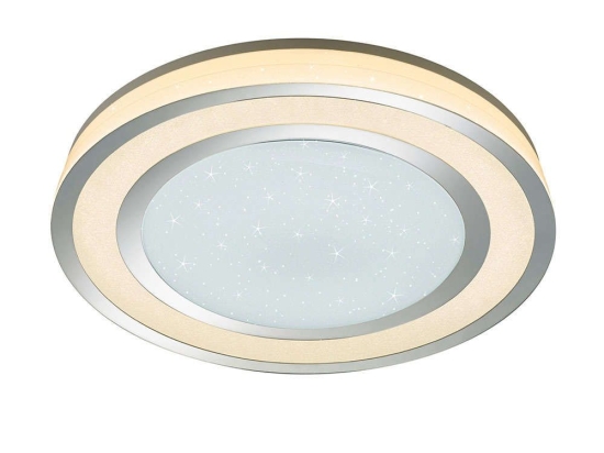 Πάνελ Led Noriaki 679210106 D59,5cm 45W 4000lm 3000-5500K Nickel Trio Lighting Στρόγγυλο Acrylic