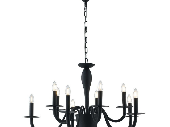Φωτιστικό Οροφής I-Armstrong/10 NER Black Luce Ambiente Design Μέταλλο