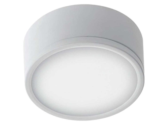 Πάνελ Klio LED-KLIO-R11 16W Led 1300lm 4000K 11,4x4,9cm White Intec Στρόγγυλο Αλουμίνιο