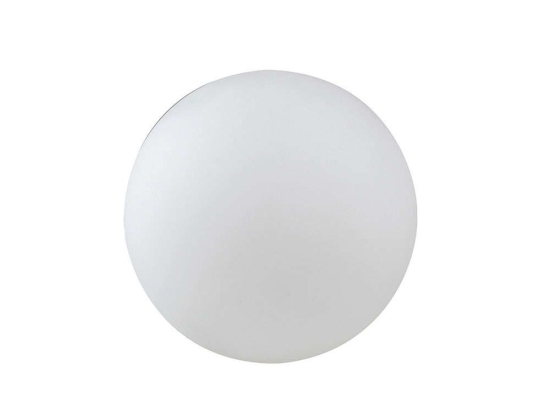 Φωτιστικό Δαπέδου I-Geco-Sfera-E-L50 White Intec Πολυαιθυλένιο