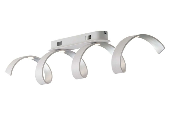 Φωτιστικό Οροφής - Πλαφονιέρα Led-Helix-PL4 Bco 20W 4000K 1600lm White Luce Ambiente Design Αλουμίνιο