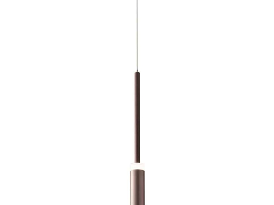 Φωτιστικό Οροφής Led-Candle-S1 4000K 450lm Bronze Luce Ambiente Design Αλουμίνιο