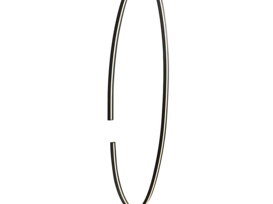 Φωτιστικό Δαπέδου Led-Clarke-PT Black Luce Ambiente Design Αλουμίνιο