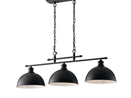 Φωτιστικό Οροφής - Ράγα I-Charleston-S3 Black Luce Ambiente Design Μέταλλο