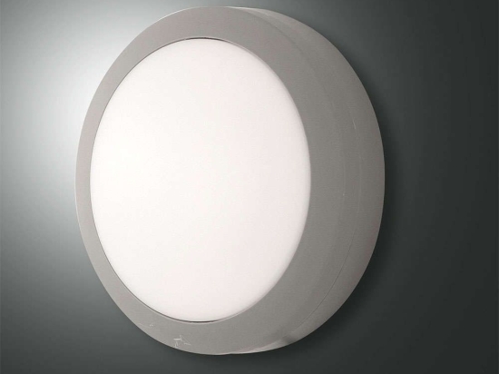 Φωτιστικό Οροφής - Τοίχου Led Axel 3524-61-131 Grey Fabas Luce PC