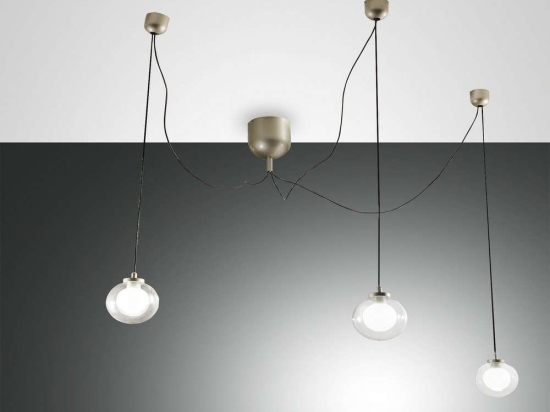 Φωτιστικό Οροφής Blog Led 3472-47-225 Gold Matt Fabas Luce Μέταλλο,Γυαλί