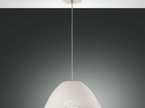 Φωτιστικό Οροφής Casale 3532-40-102 White Fabas Luce Μέταλλο,Κεραμικό