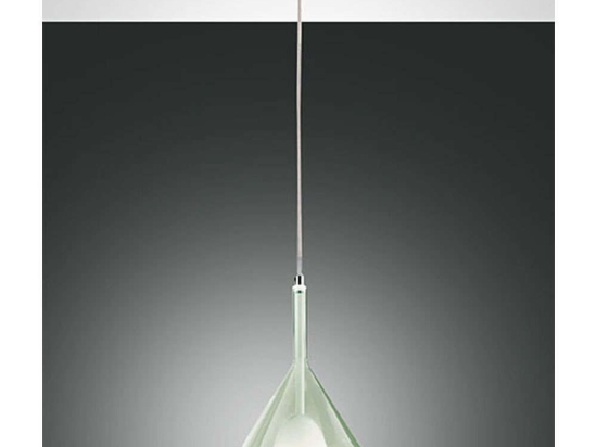Φωτιστικό Οροφής Lila 3481-40-140 Φ20x35cm 1xE27 40W Transparent Green Fabas Luce